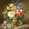 50029--Blumenstück mit Narzissen by Franz Xaver Petter (1791-1866) at 1852.jpg