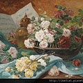 50313-Stillleben mit Rosen in einer Schale by Eugène Henri Cauchois (1850-1911) at 1911.jpg