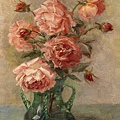 50305-Rosen in Vase by Elise Nees von Esenbeck (1842-1921) at 1911.jpg