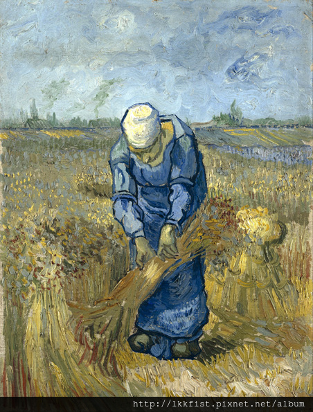 60036-Peasant woman binding sheaves by Vincent van Gogh (1853–1890) at 1889.jpg