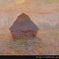 60101-Grainstack, Sun in the Mist by Claude Monet (1840–1926) at 1891.jpg