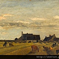 60171-Farm at Kerity, Brittany by Charles-François Daubigny (1817–1878) at 1838.jpg