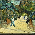 71007-Entrance to the Public Gardens in Arle by Vincent van Gogh (1853–1890) at 1888.jpg
