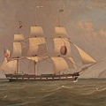 91019-New York' off Ailsa Craig by William Clark (1803 - 1883) at 1836.jpg