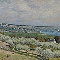 11009-The Terrace at Saint-Germain, Spring by Alfred Sisley (1839–1899) at 1875.jpg