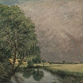 11037-The Rainbow, near Salisbury by John Dunthorne (1798 - 1832) at 1829.jpg