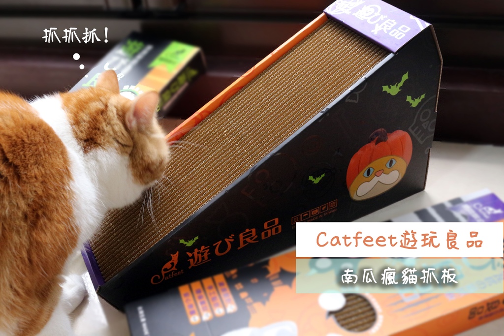 【貓抓板推薦】Catfeet遊玩良品貓抓板-台灣製斜坡貓抓板.jpg