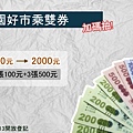 【五倍券優惠】桃園好市乘雙券加碼再翻10倍，200變2000元.jpg