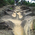 19-2越野摩托車的車痕遺跡 