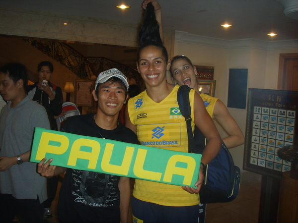 與Paula  再一發