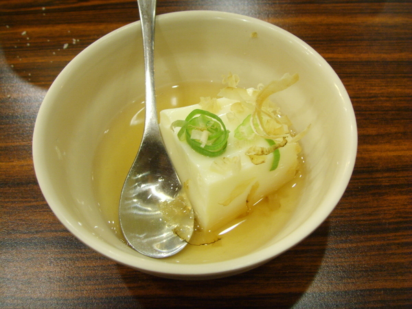 一口冷豆腐