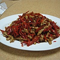 黔園的隱藏版菜色--紅椒炒牛肉