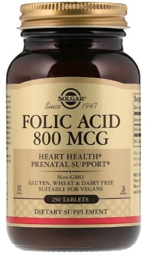 iherb推薦品牌Solgar, 葉酸Folic Acid-使用iherb優惠碼PDQ369享有5%off