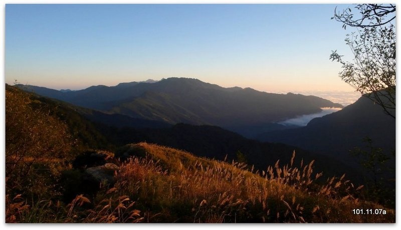 南投仁愛 合歡山北峰