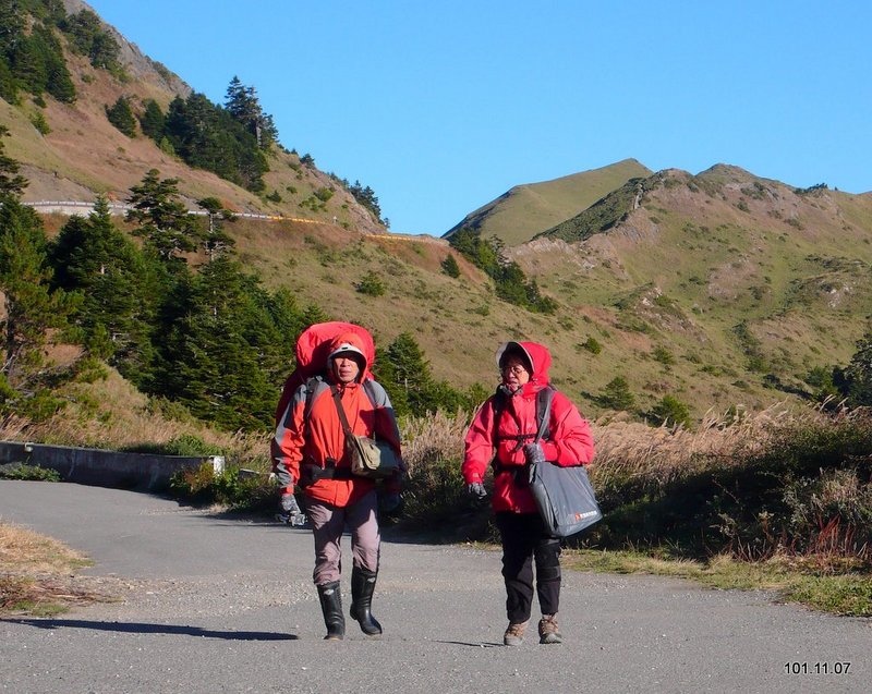 南投仁愛 合歡山北峰