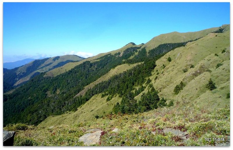 南投仁愛 合歡山北峰