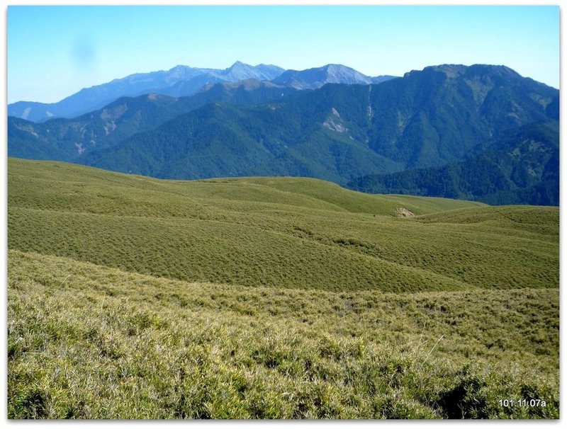 南投仁愛 合歡山北峰