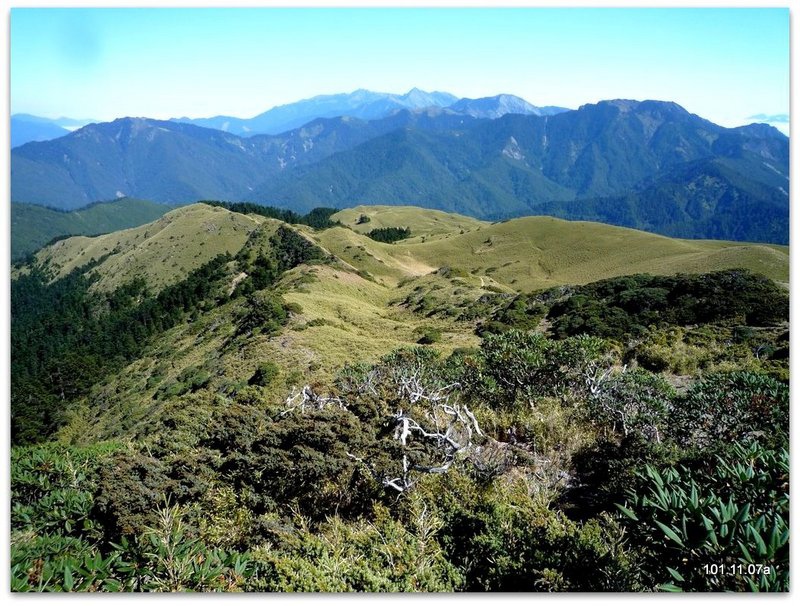 南投仁愛 合歡山北峰