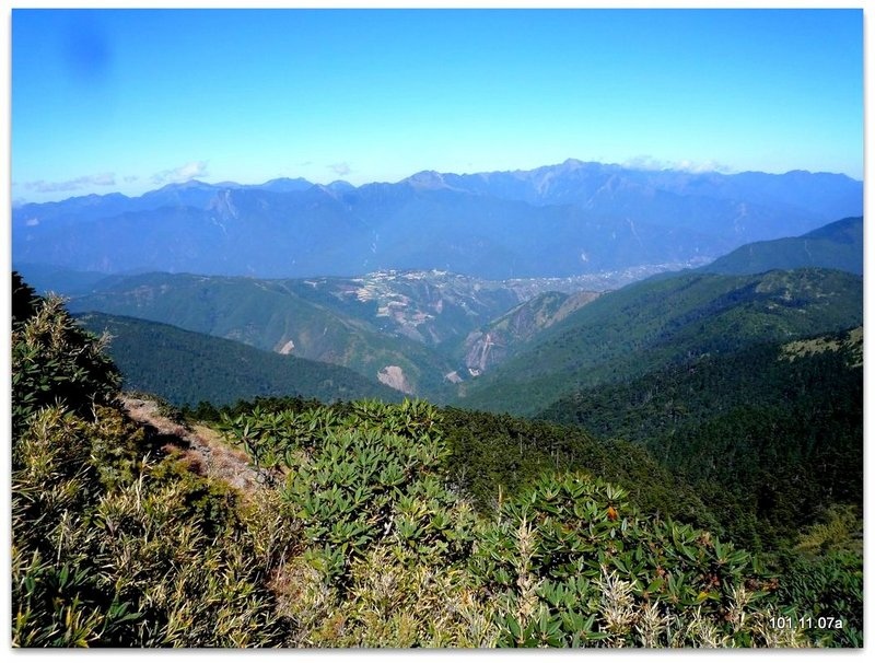 南投仁愛 合歡山北峰