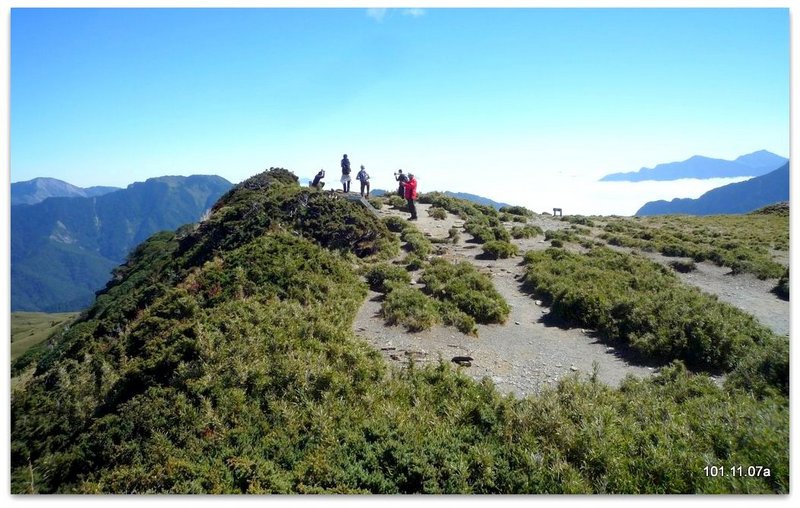 南投仁愛 合歡山北峰