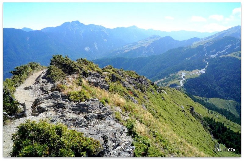 南投仁愛 合歡山北峰