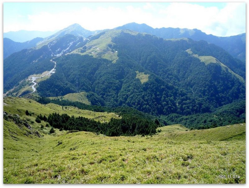 南投仁愛 合歡山北峰