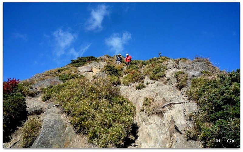 南投仁愛 合歡山北峰