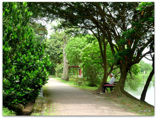 台北南港 公園、麗山橋步道