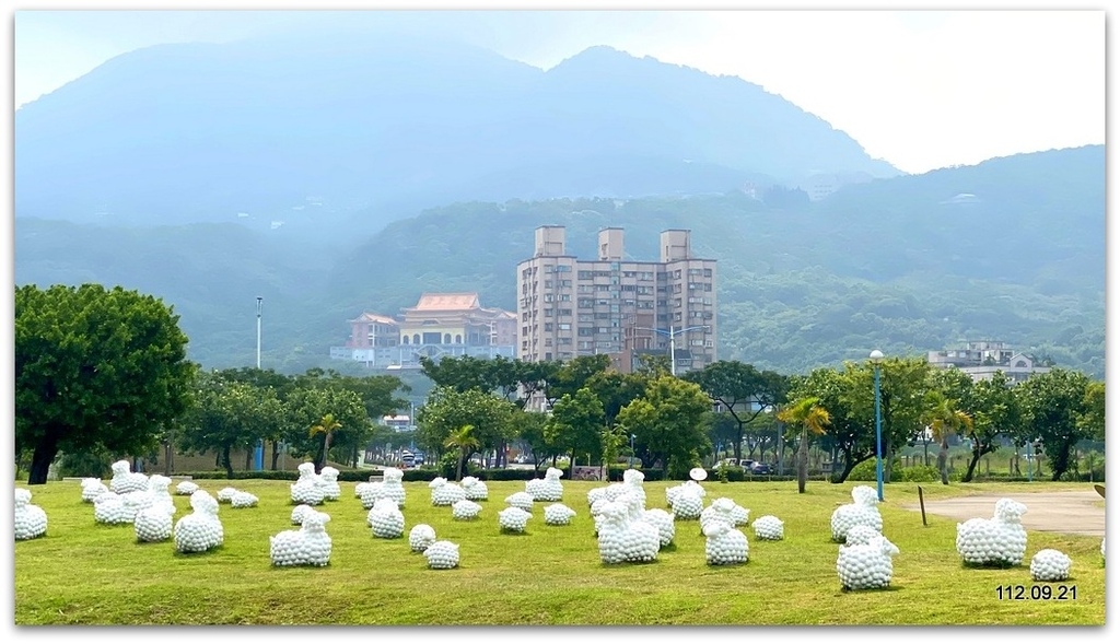 新北考古公園、十三行博物館、八里沙雕藝術季