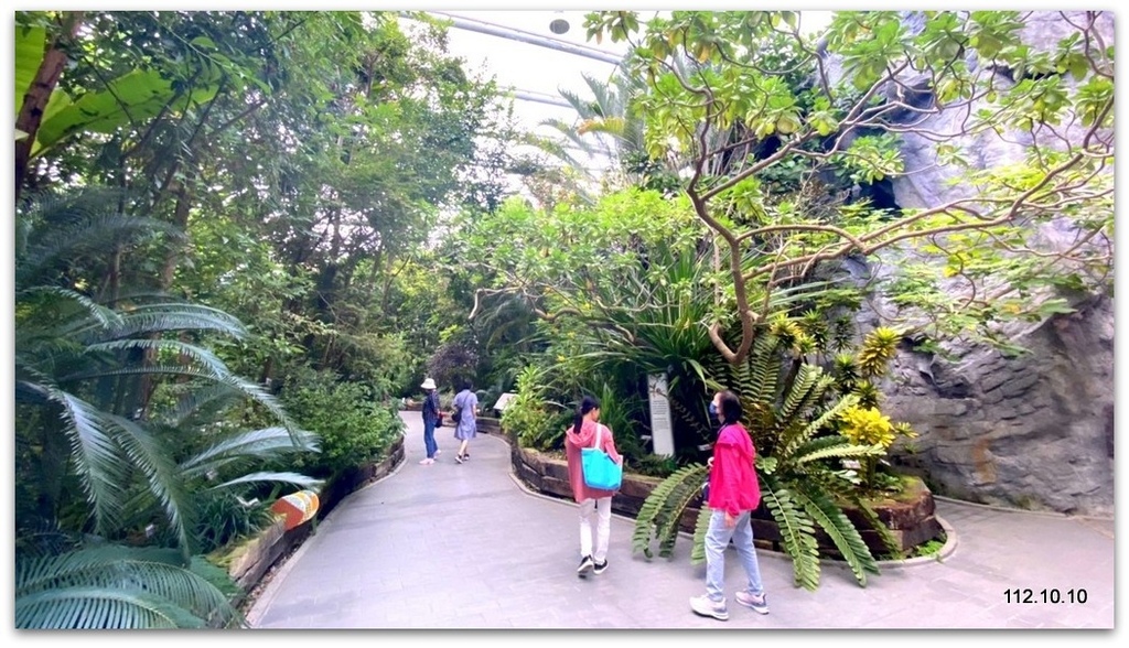 姑嫂樂遊台北 花博公園賞花草