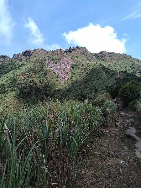 金瓜石半平山（ 半屏山）。地質學者金瓜石金礦山的富金包謎。 