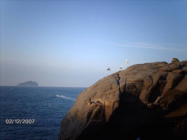 新北市瑞芳區九份山下深澳海岬，番仔澳港深澳港和象鼻岩