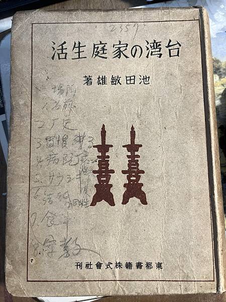 暖心的作家與狂熱的編輯人-池田敏雄。【台湾の家庭生活，臺北市