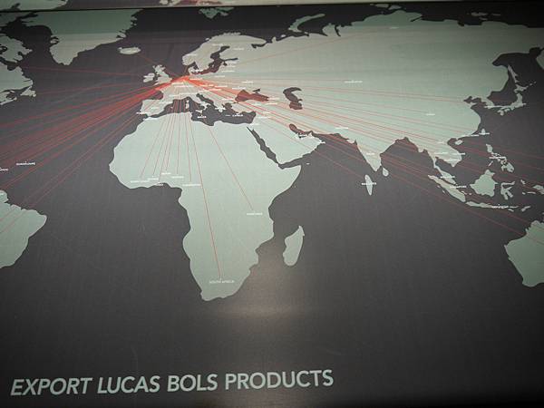 Bols產品出口到世界各地!