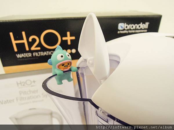 Brondell 美國濾水壺 H2O+ Plus 長效濾水壺濾水器 藍白雙色可選~