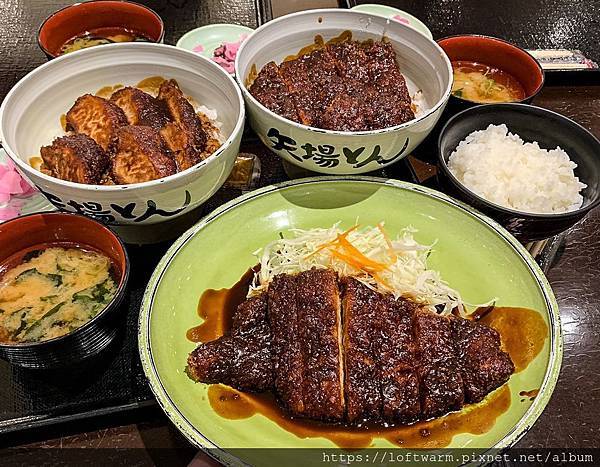 名古屋傳統美食推薦 矢場炸豬排矢場とん 八丁味噌醬炸豬排丼 炸豬排定食(附菜單價目表...