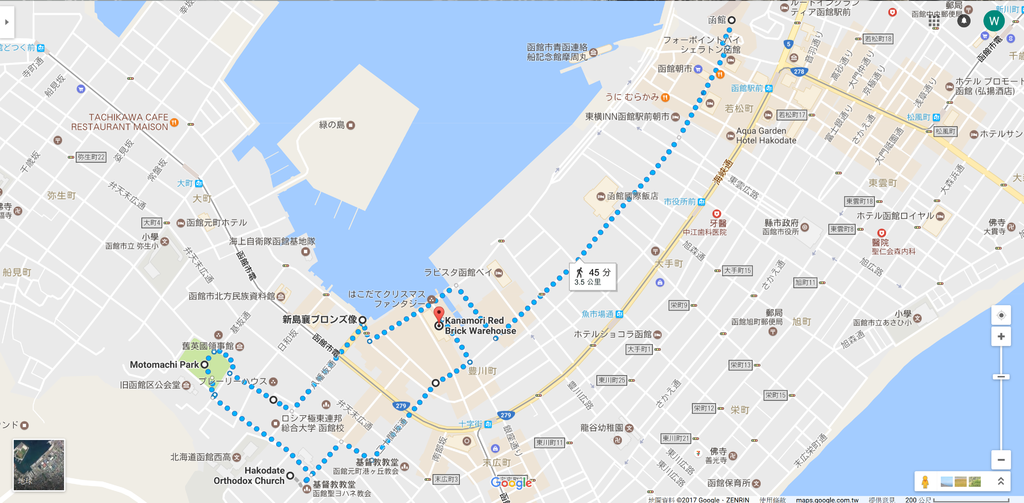 [日本東北自助行]-延伸北海道函館-元町、金森倉庫再発見(景點地圖化介紹)