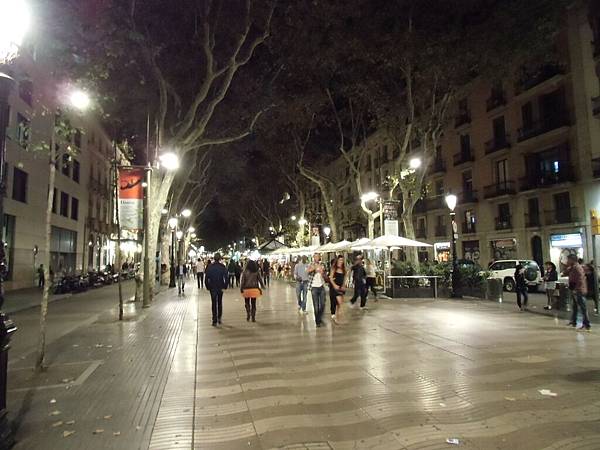 Night at Rambla