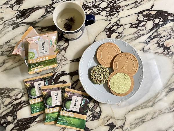 [開箱] 健司Kenji 辻利抹茶法蘭酥、辻利抹茶巧酥脆片 