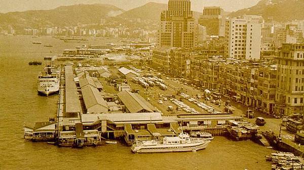 1966年香港舊港澳碼頭