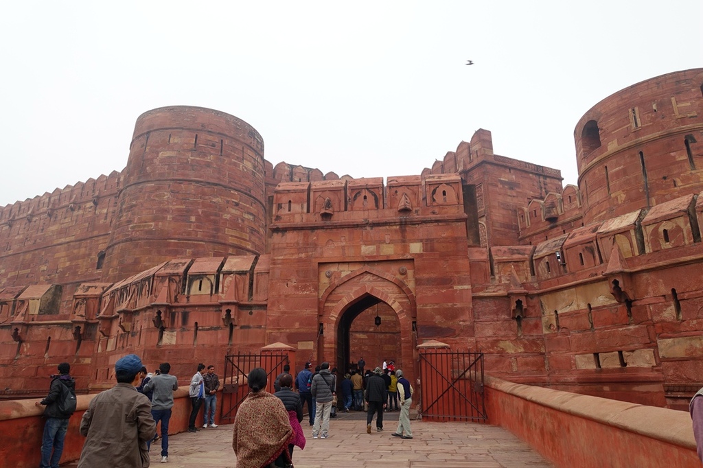 【印度德里】阿格拉 Agra．紅堡．莫臥兒王朝