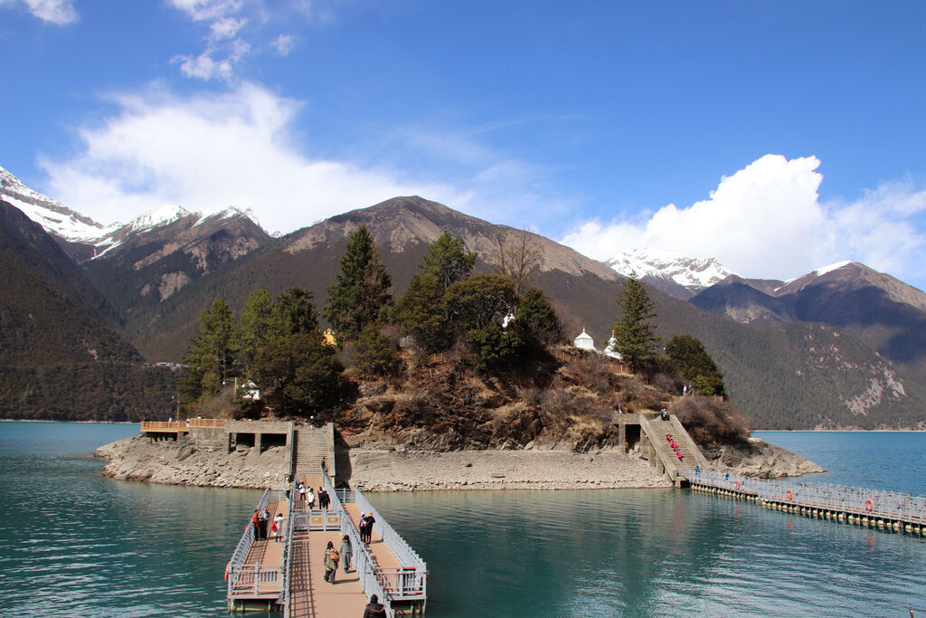 【中國西藏】林芝－巴松措湖．扎西島．錯宗工巴寺