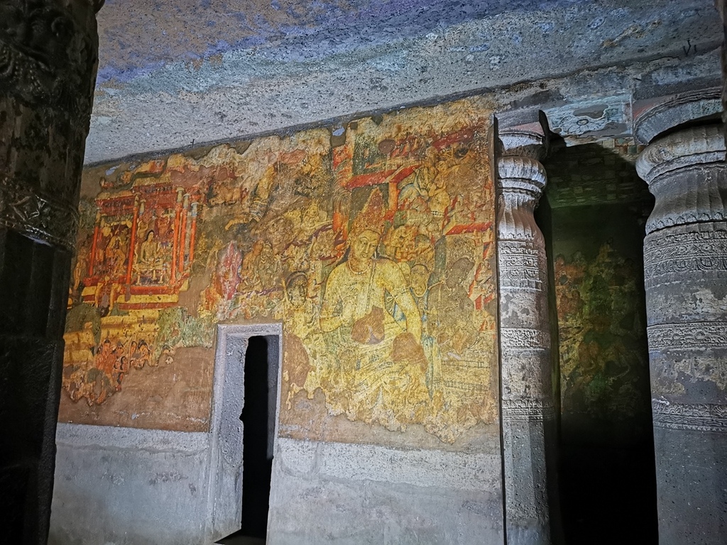 【印度石窟】阿姜塔石窟 ( 阿旃陀) Ajanta Cav