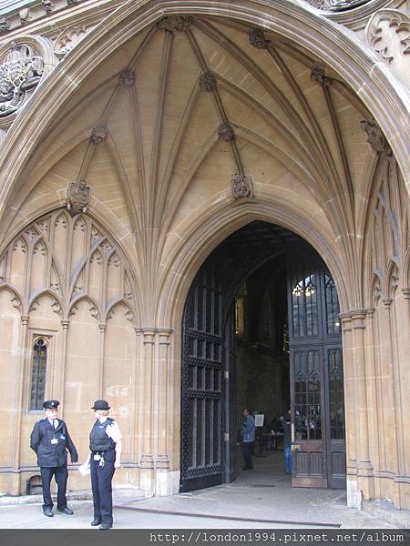 Westminster Hall大門