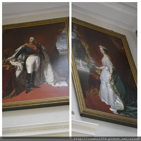 拿破崙三世和皇后畫像