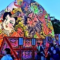 12弘前市立觀光館前廣場睡魔祭等待出發燈籠弘前大學.jpg