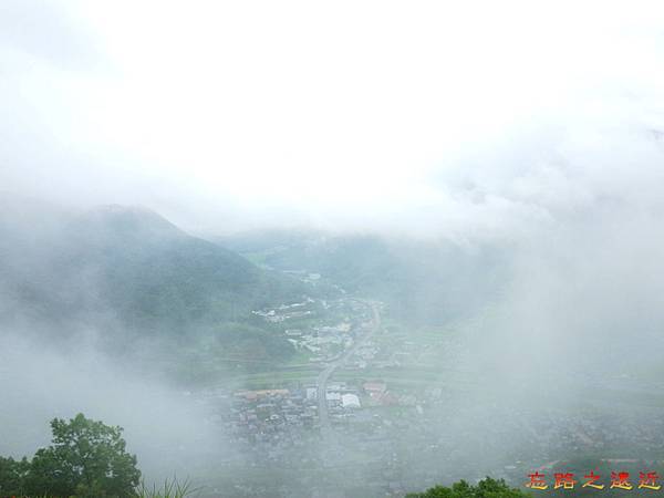 52竹田城跡雲層瀰漫