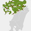 北九州JR PASS 使用範圍