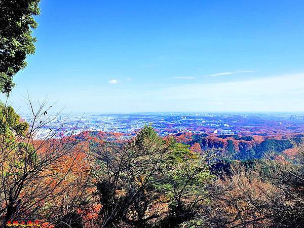 16高尾山纜車站頂外景觀