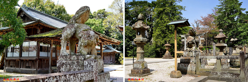 75松江城松江神社石獅.jpg